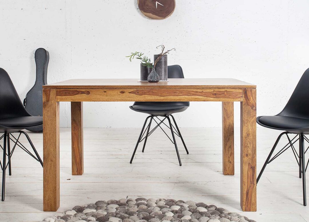 table salle à manger rectangulaire en bois massif