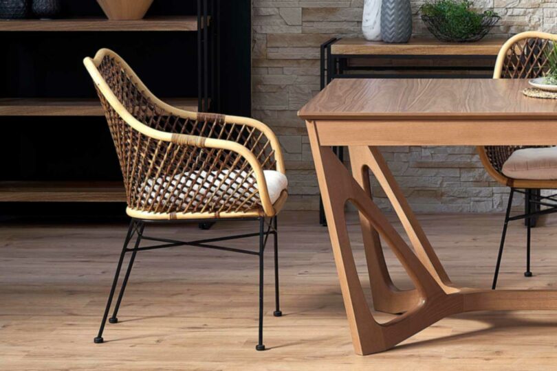 Chaise de salle à manger naturelle