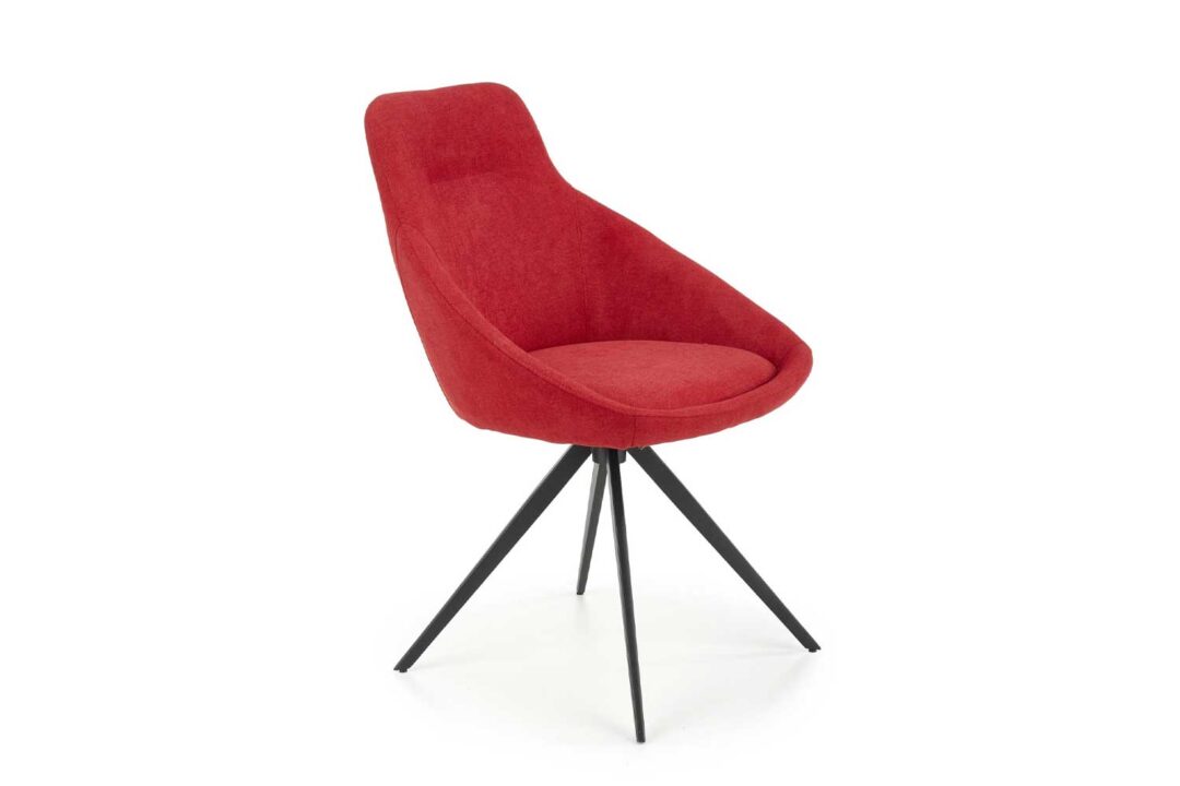 Chaise de séjour rouge