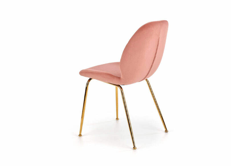 Dos de la chaise rose