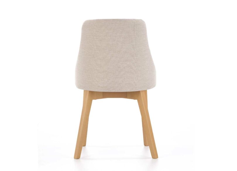 Dos de la chaise crème