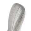 Dossier d ela chaise en tissu gris