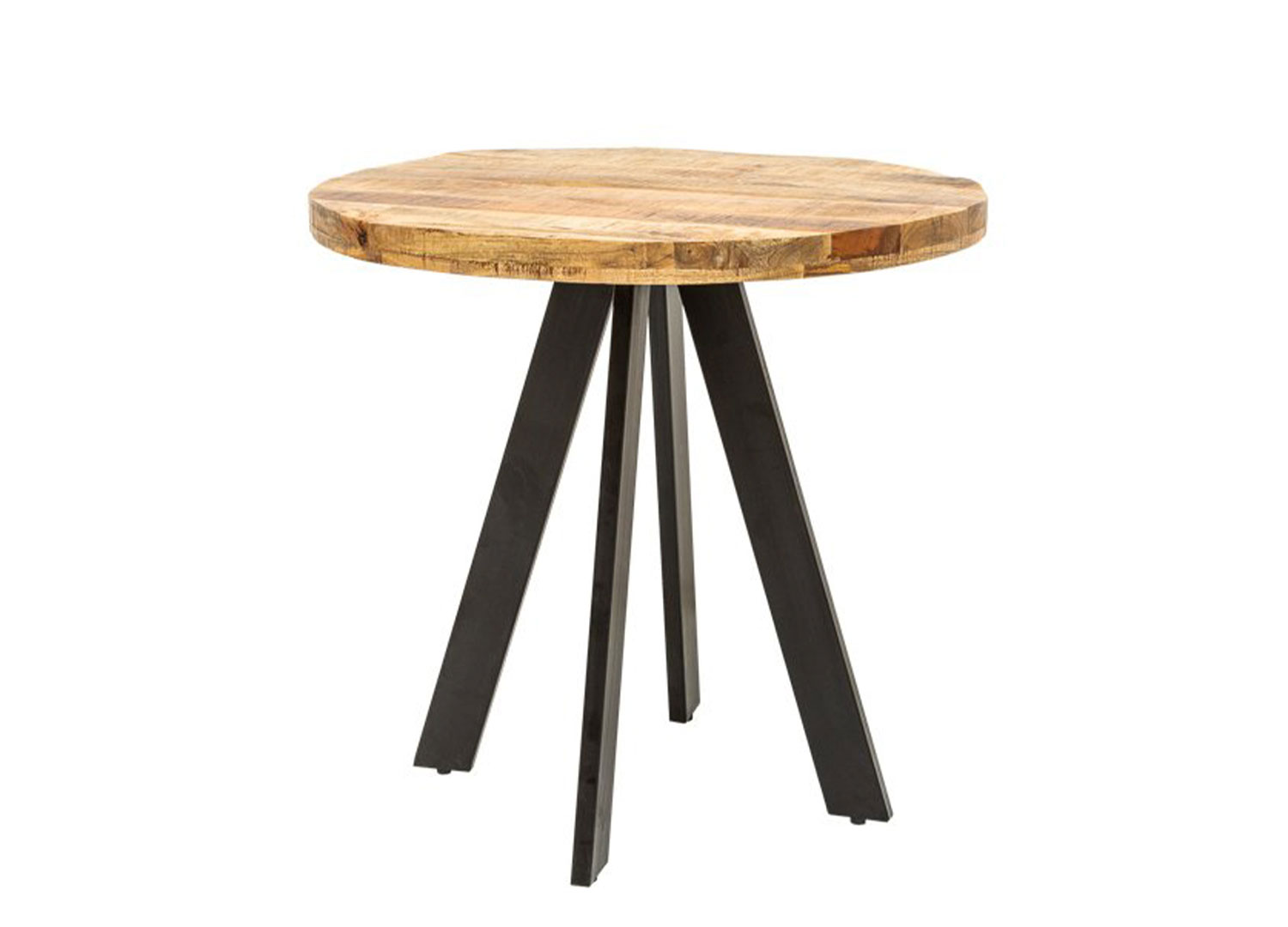 Table de repas ronde en bois naturelle