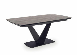 table de salle à manger extensible avec allonge papillon moderne et design