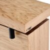 Bois de la console de rangement