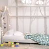 lit pour enfant cabane blanc