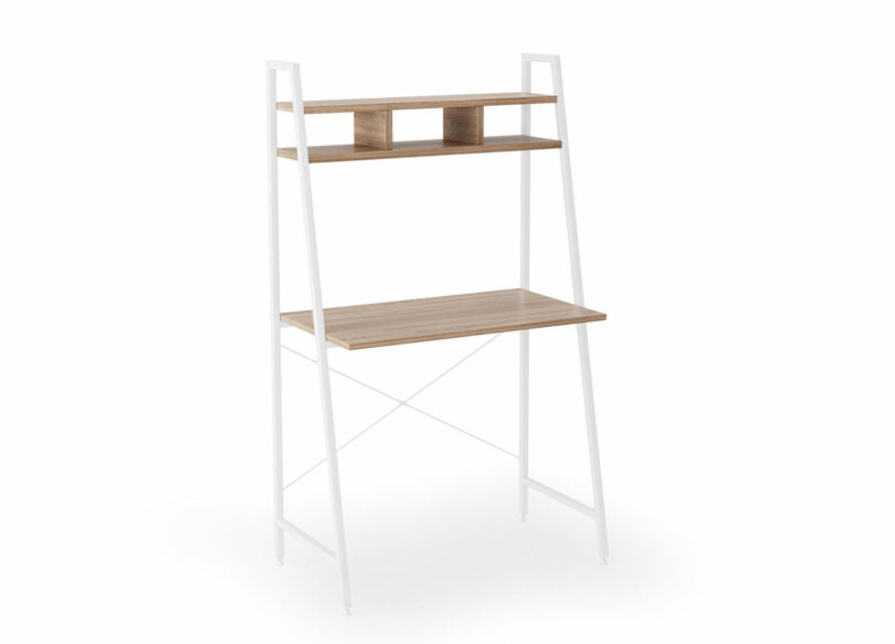 bureau pour ado pas cher métal blanc