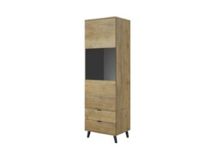 meuble vitrine à tiroirs pas cher moderne
