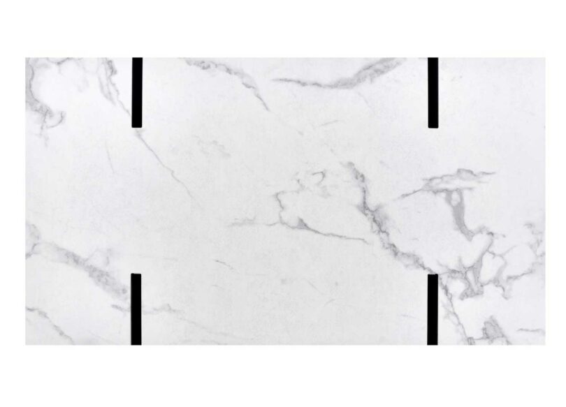 plateau effet marbre blanc et gris
