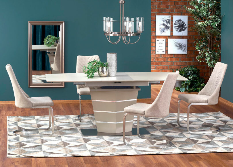 table de repas extensible moderne et design