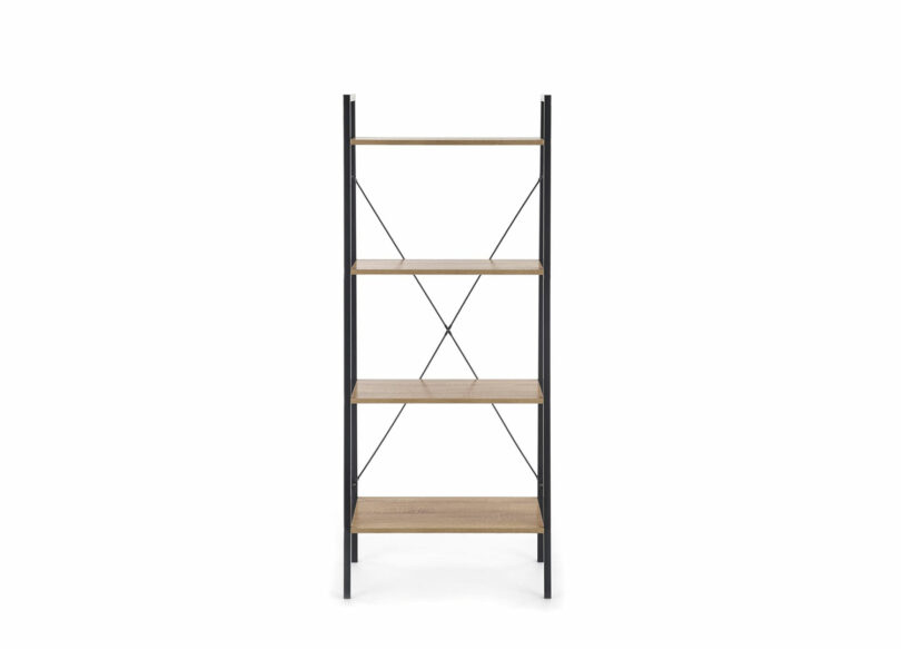 meuble de rangement pas cher métal noir