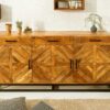 Buffet en bois naturel design