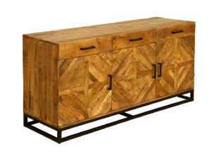 Meuble buffet en bois de Manguier massif
