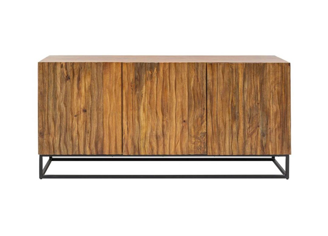 Bahut en bois massif de Manguier design