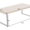 Dimensions de la table de salon pas cher