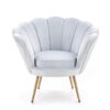 Fauteuil détente en forme de coquillage