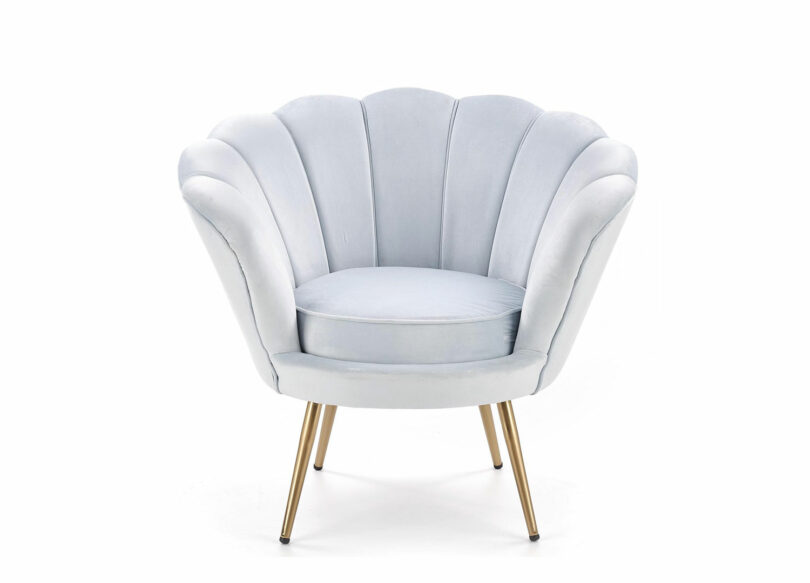 Fauteuil détente en forme de coquillage