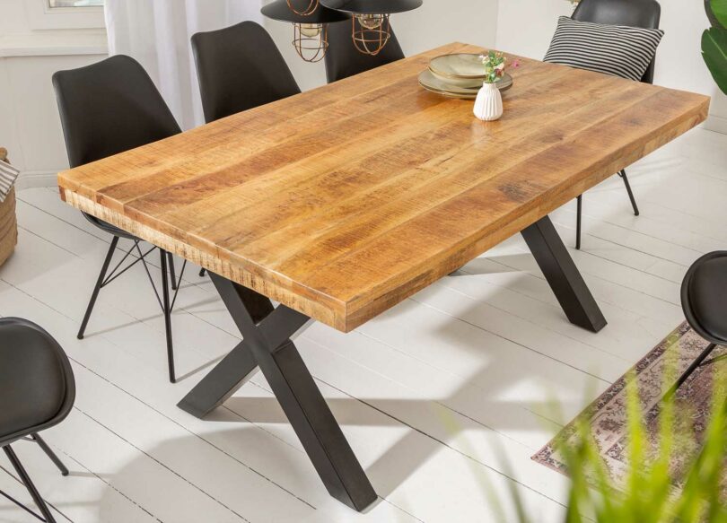 Table de repas 8 personnes en bois