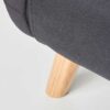 Piétement scandinave du lit double adulte