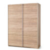armoire dressing pas cher finition chêne sonoma - Chêne sonoma