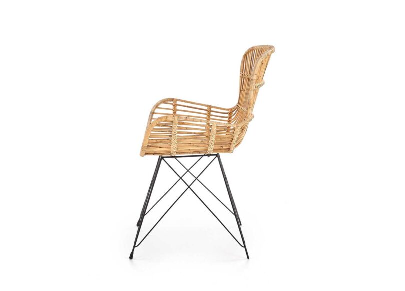 chaise en rotin naturel