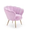 fauteuil coquillage confortable rose - Rose