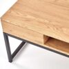zoom sur la table basse style industriel