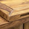 qualité et détail du bar en bois