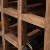 casier bouteilles à vin en bois recyclé