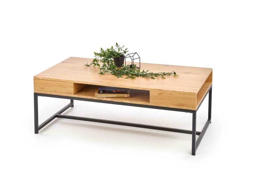 table basse 110 cm style industriel pas cher