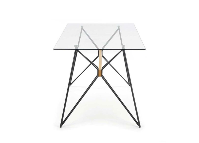 table de repas en verre moderne pas cher