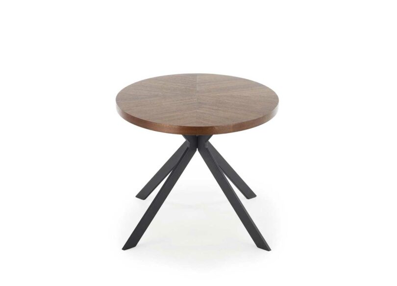 table de repas 170 cm décor noyer