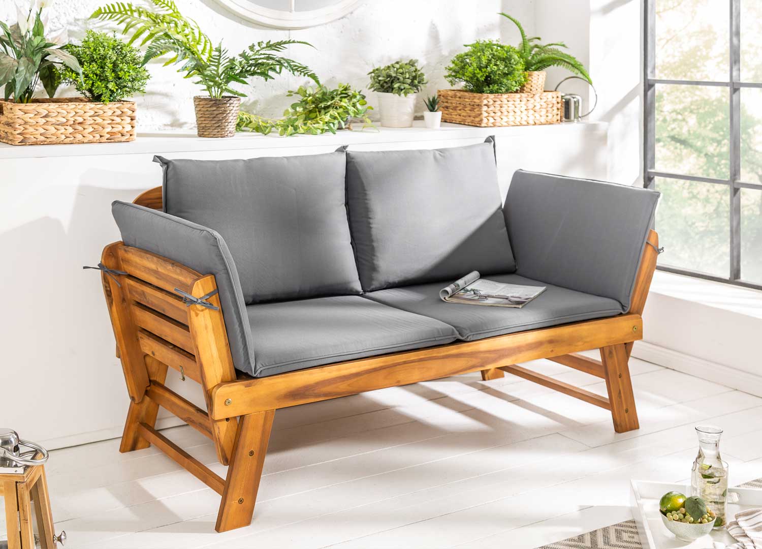 gerenic Coussin pour Banc Banquette À L'intérieur Et À L'exterieur, Doux Et  Confortable Chaise Longue Coussin, Coussin De Siège Banc en Bois en Métal  pour Terrasse De Mobilier De Jardin,E-150×55cm : 