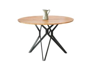 Table de repas ronde en bois 2 à 4 personnes