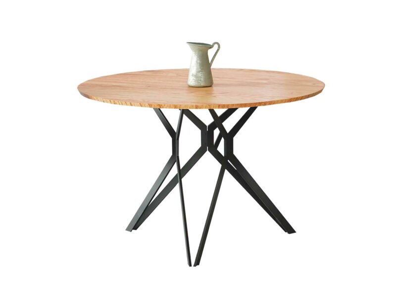 Table de repas ronde en bois 2 à 4 personnes