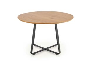 Table de salle à manger ronde en bois