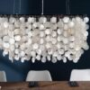 lustre 80 cm avec coquillage