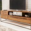 meuble tv 165 cm style industriel