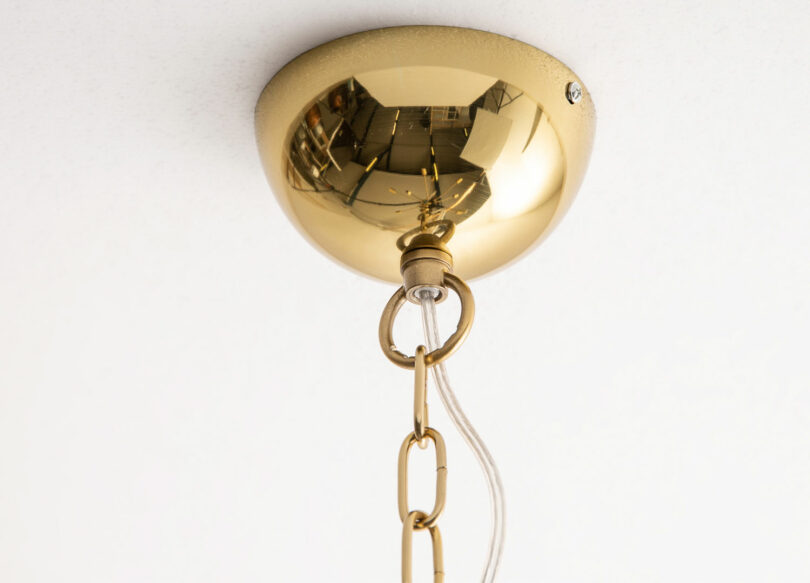 luminaire doré 85 cm