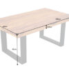 dimensions table basse bois de sesham