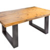 table basse pas cher 110 cm en bois d'acacia
