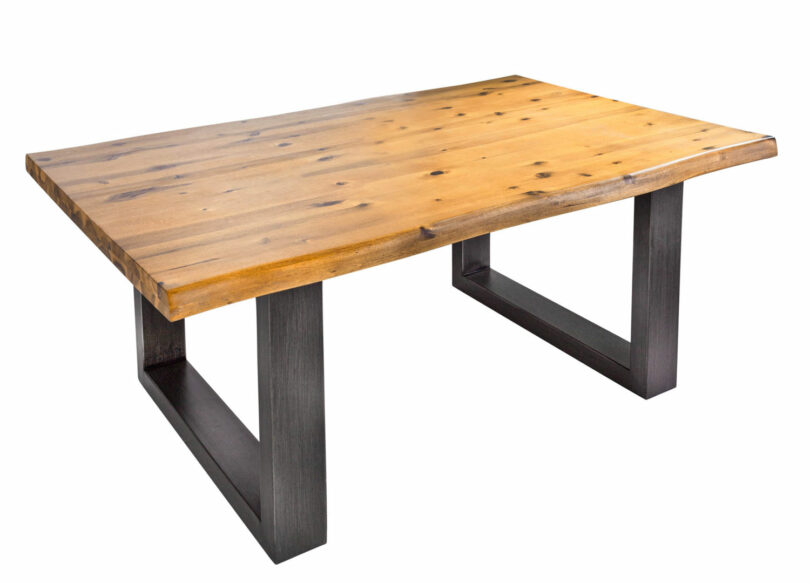 table basse pas cher 110 cm en bois d'acacia