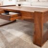 table basse en bois de sesham