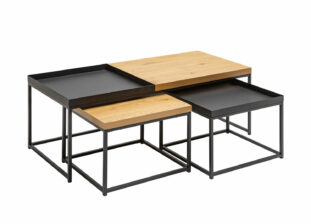 3 tables de salon esprit loft