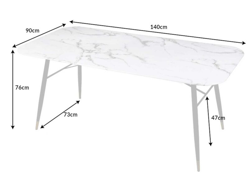 Dimensions de la table à manger