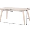 Dimensions de la table de jardin