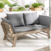 Banc de jardin moderne