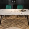 Table de salle à manger marbre design