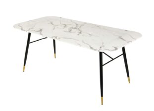 Table de repas marbre blanc