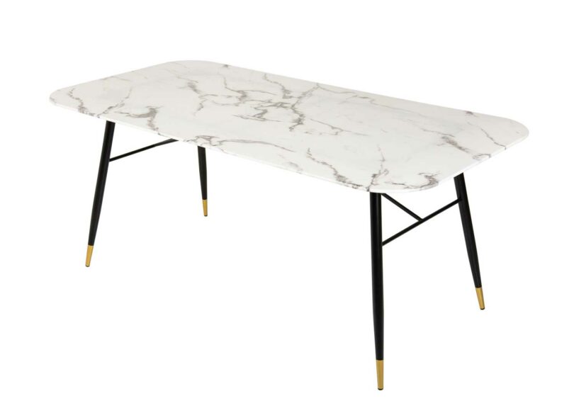Table de repas marbre blanc